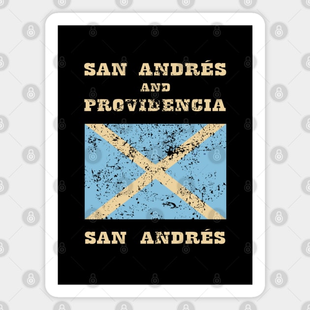 Flag of San Andrés and Providencia Magnet by KewaleeTee